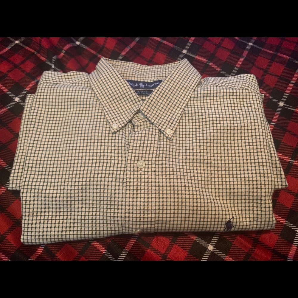 Polo (Long Sleeve Button Down)